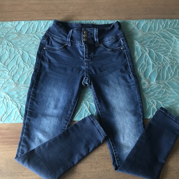 Eclipse Wallflower Size 0 Dark Wash Denim - Picture 2 of 7